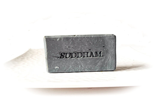 Lotus-Infused Charcoal Soap